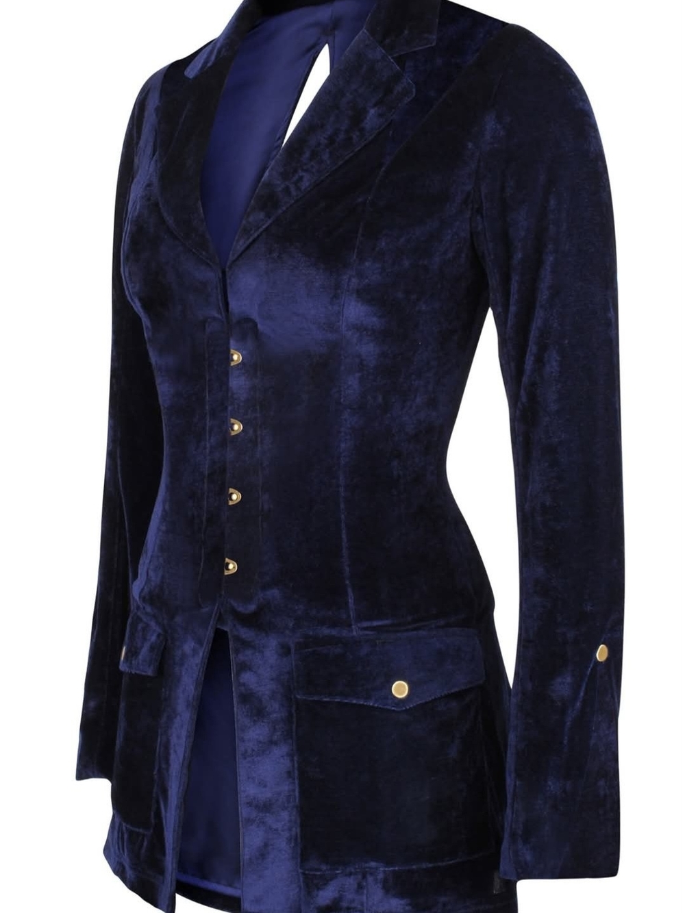 Corset Story Velvet Corseted Jacket